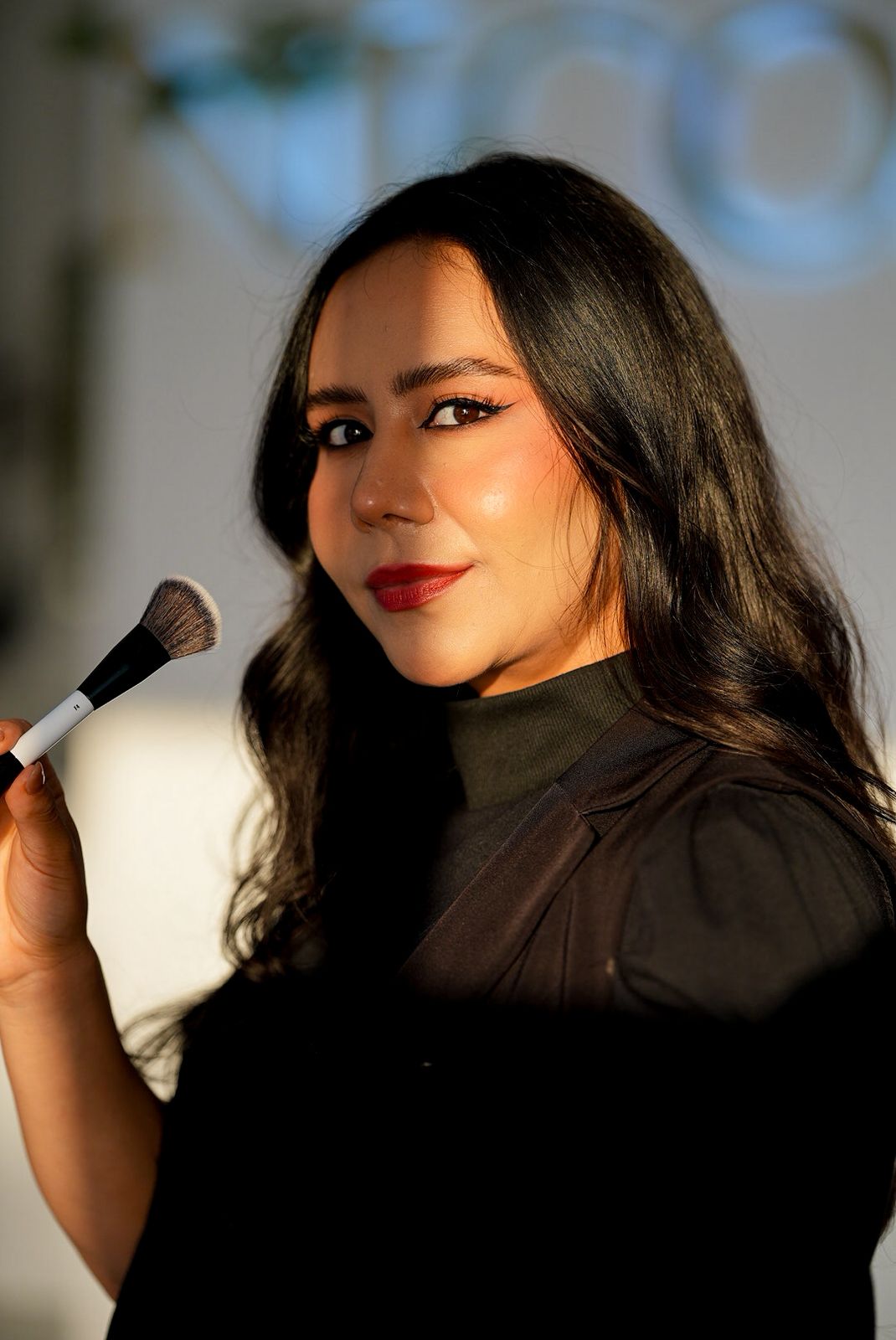 Nicole Rojano, maquillista y fundadora del estudio